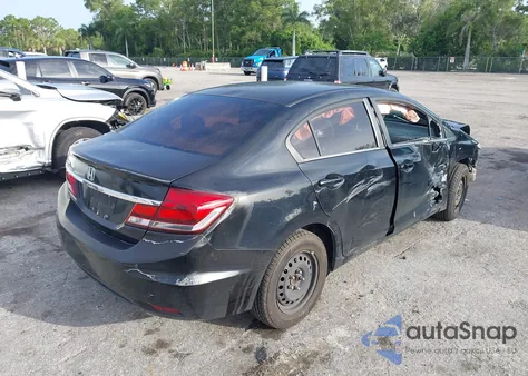 2014 Honda Civic Lx из США, поврежденный, VIN 19XFB2F54EE045296